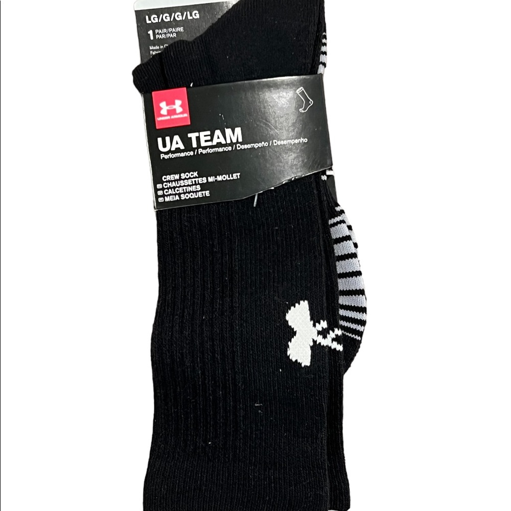 Underarmour mens crew socks